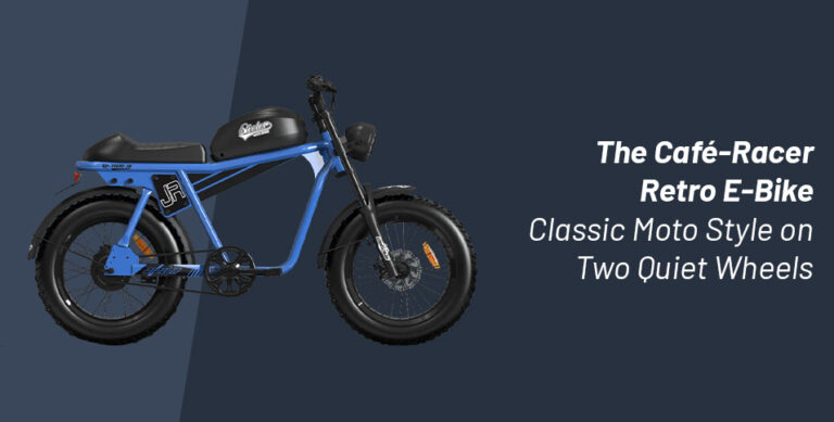 The Café-Racer Retro E-Bike: Classic Moto Style on Two Quiet Wheels