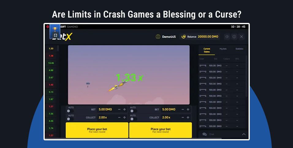Are Limits in Crash Games a Blessing or a Curse?