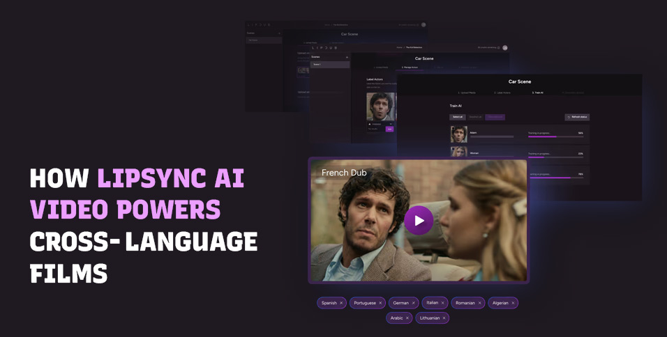 How Lipsync AI Video Powers Cross-Language Films