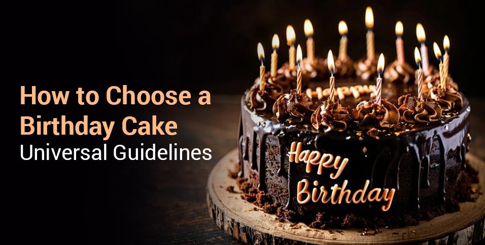 How to Choose a Birthday Cake: Universal Guidelines