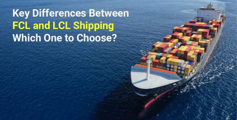 Differences Between FCL and LCL Shipping