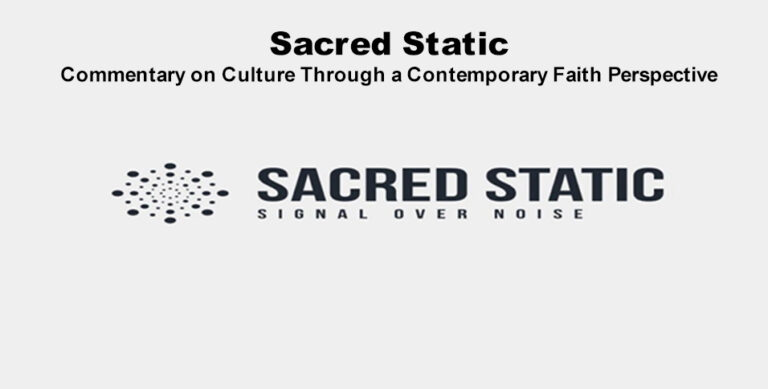 Why Sacred Static is relevant to readers today