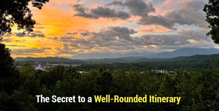 The Secret to a Well-Rounded Itinerary