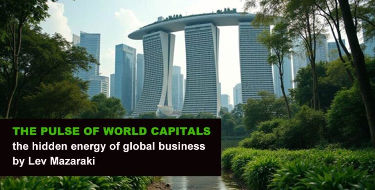 The pulse of world capitals: the hidden energy of global business by Lev Mazaraki