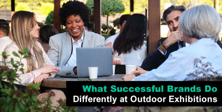 What Successful Brands Do Differently at Outdoor Exhibitions