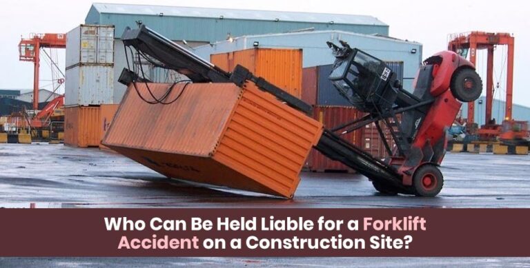 Who Can Be Held Liable for a Forklift Accident on a Construction Site?