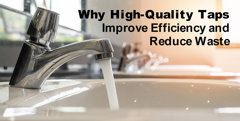 Why High-Quality Taps Improve Efficiency and Reduce Waste