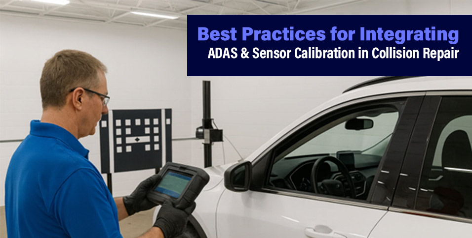 Best Practices for Integrating ADAS & Sensor Calibration in Collision Repair
