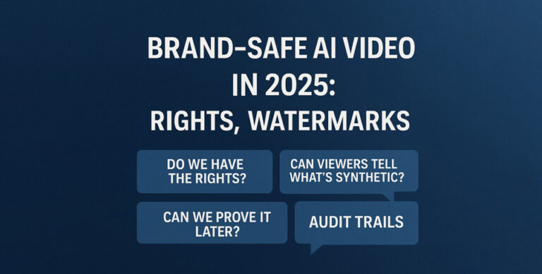 Brand-Safe AI Video