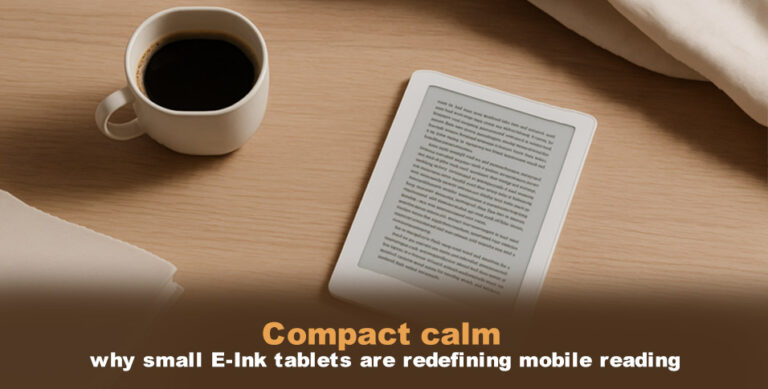 Compact calm: why small E-Ink tablets are redefining mobile reading