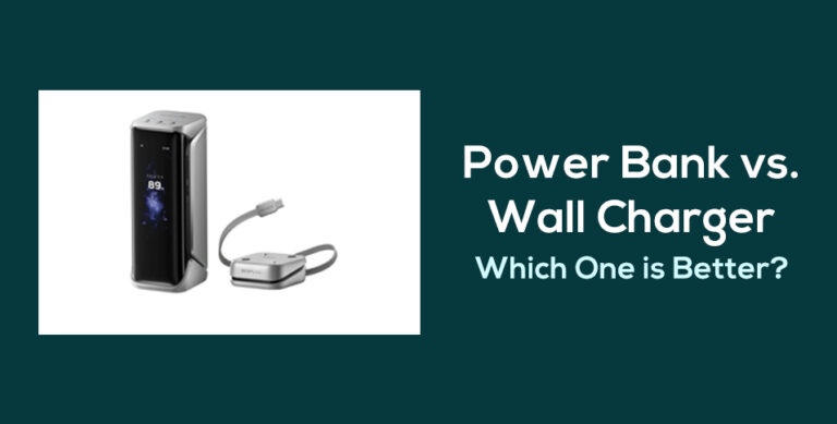 Power Bank vs. Wall Charger