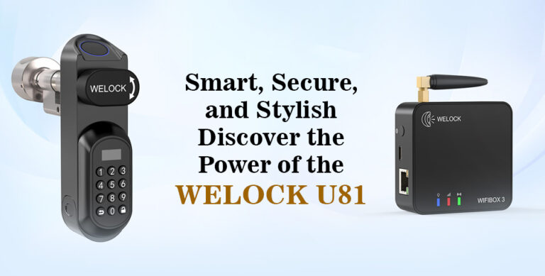 Smart, Secure, and Stylish — Discover the Power of the WELOCK U81