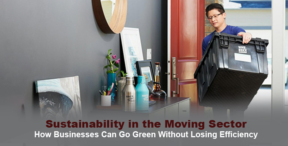 Sustainability in the Moving-Sector How Businessesn Can Go Green Without Losing Efficiency
