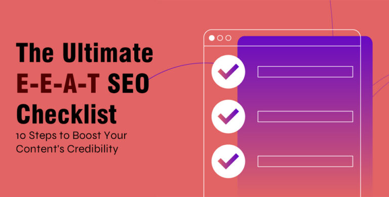 E-E-A-T SEO Checklist