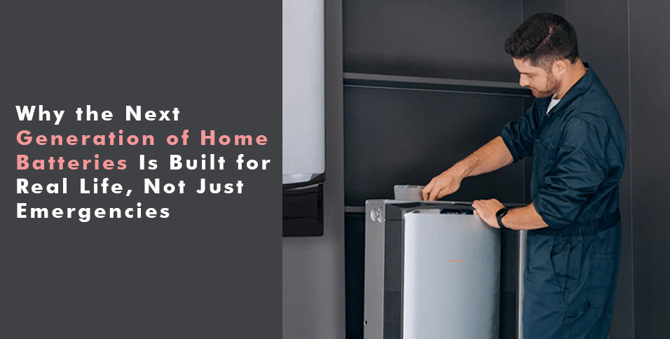 Why the Next Generation of Home Batteries Is Built for Real Life, Not Just Emergencies