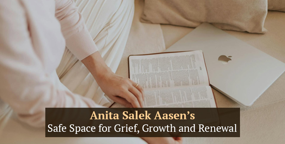 Meet Anita Salek Aasen, a mental health therapist creating a safe space for grief, growth, and emotional renewal for individuals seeking support.