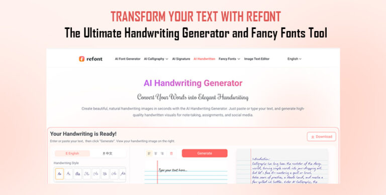 H‍andwriting G‌enera​to‍r