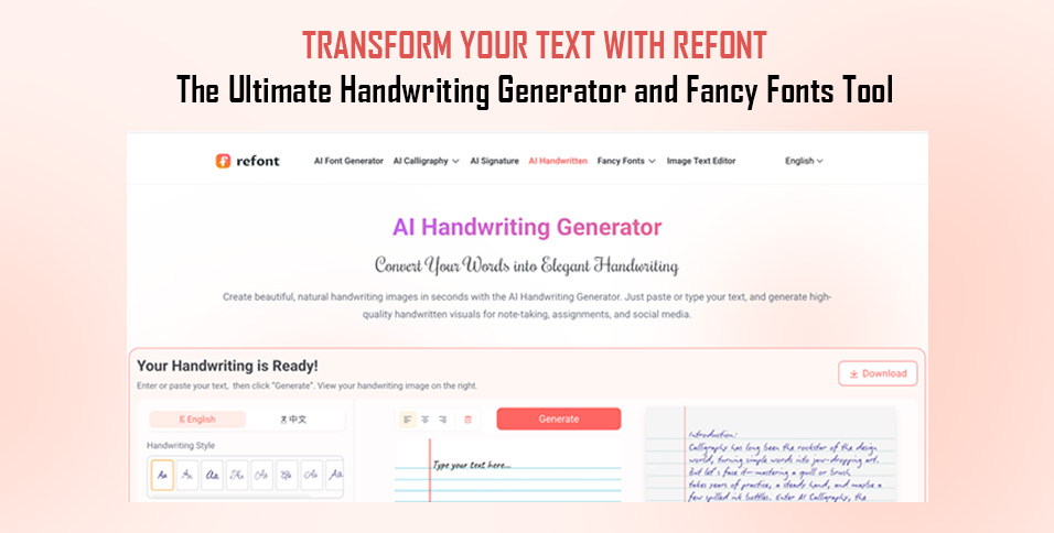 Handwriting Generator