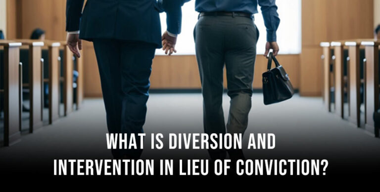 Lieu of Conviction