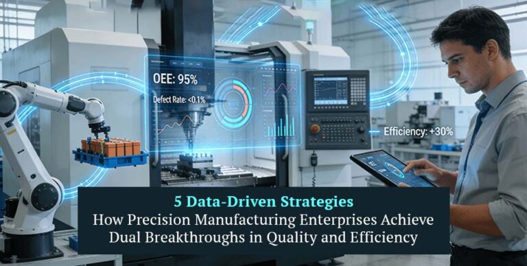 Data-Driven Precision Manufacturing: 5 Strategies for Quality & Efficiency