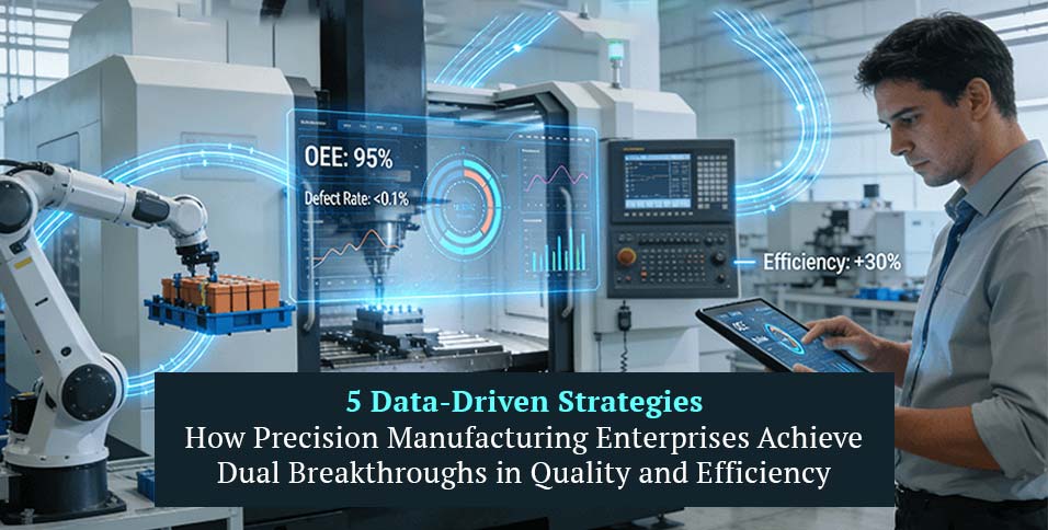 Data-Driven Precision Manufacturing: 5 Strategies for Quality & Efficiency