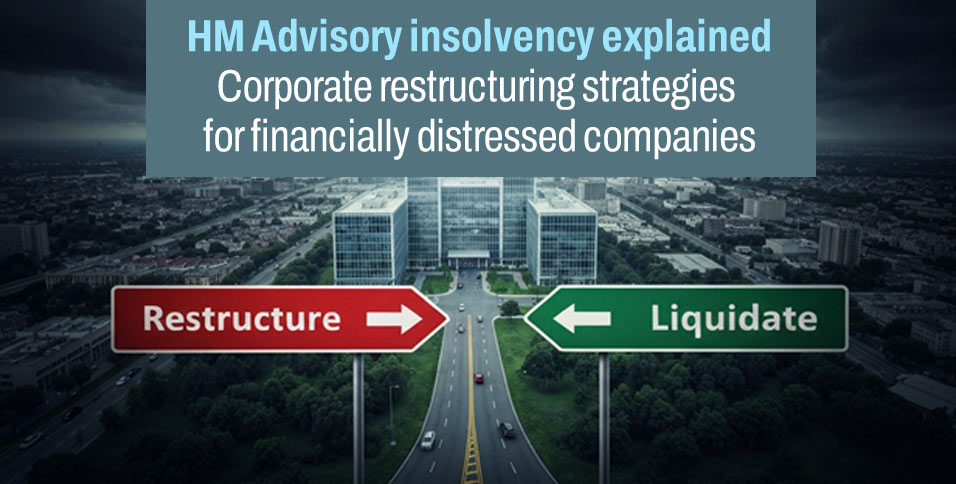 HM Advisory insolvency explained: Corporate restructuring strategies for financially distressed companies