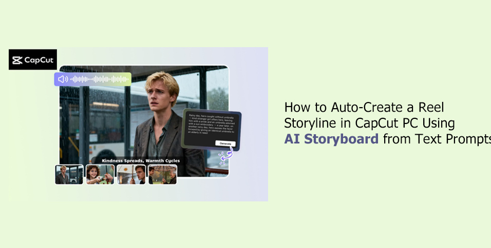 How to Auto-Create a Reel Storyline in CapCut PC Using AI Storyboard from Text Prompts
