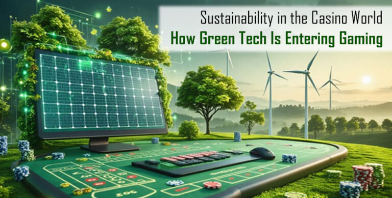 Sustainability in the Casino World: How Green Tech Is Entering Gaming