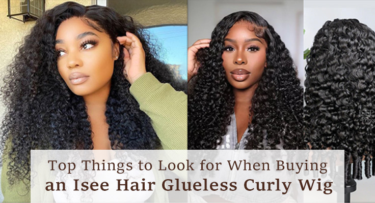 Isee Hair Glueless Curly Wig