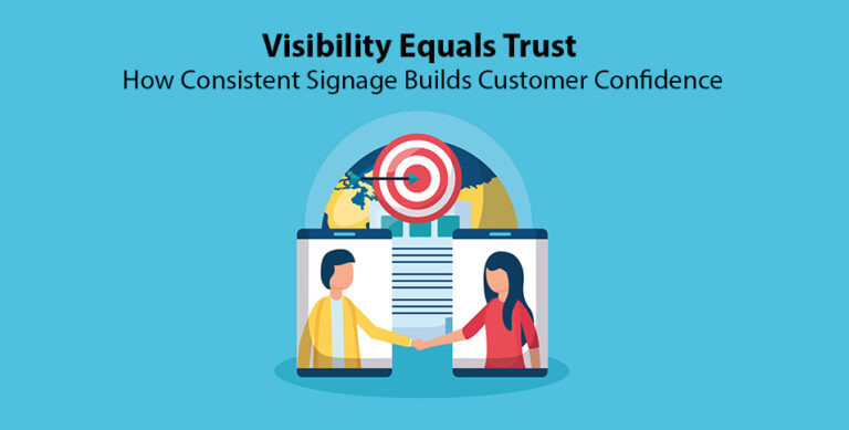 Visibility Equals Trust: How Consistent Signage Builds Customer Confidence