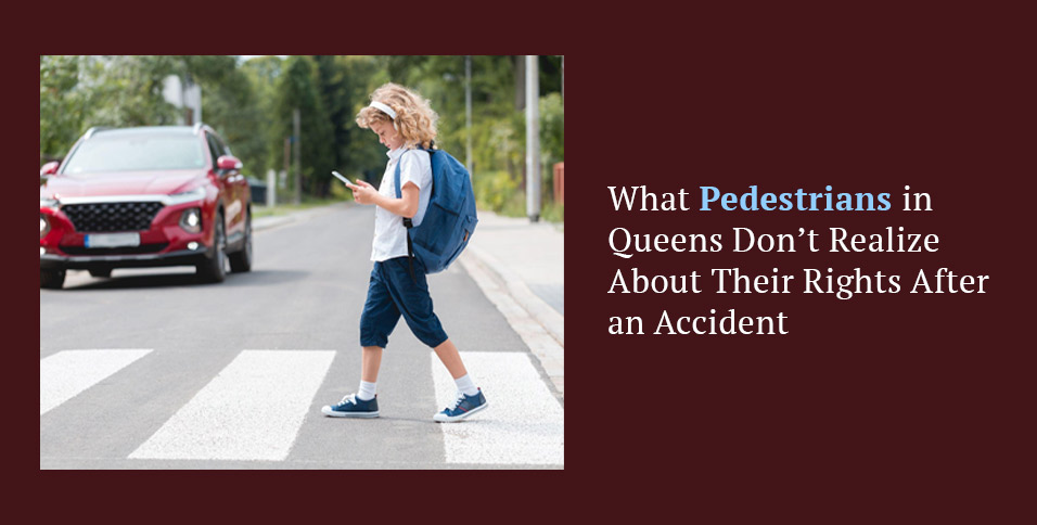 Pedestrians in Queens