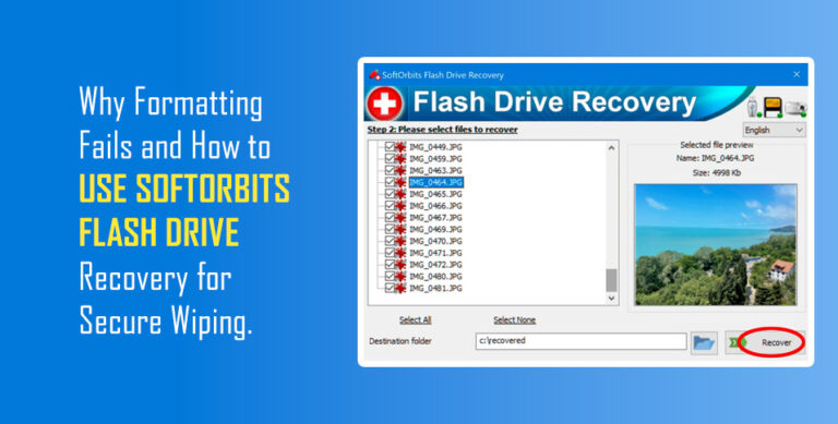 SoftOrbits Flash Drive Recovery