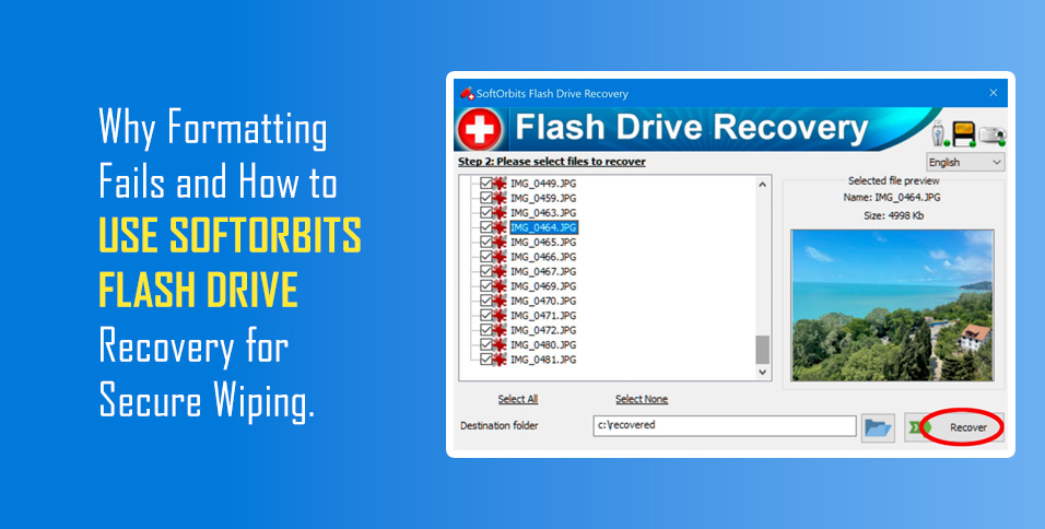 SoftOrbits Flash Drive Recovery