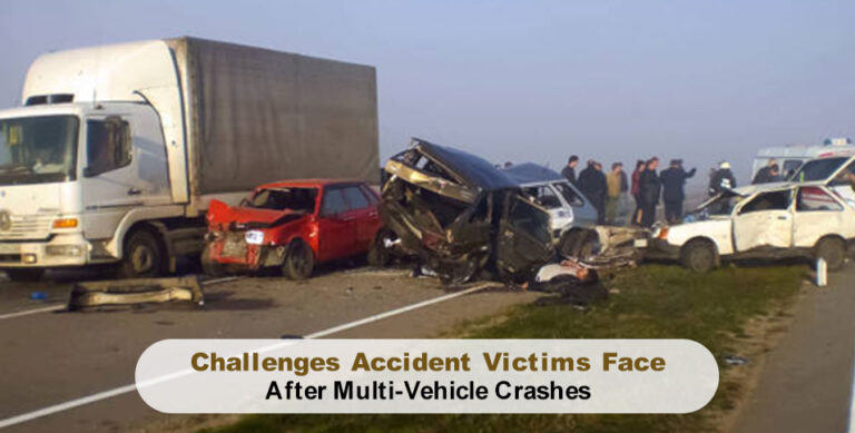 Challenges Accident Victims Face After Multi-Vehicle Crashes