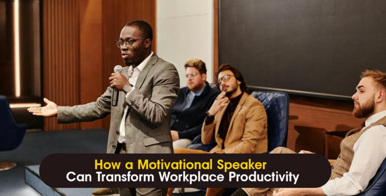 How a Motivational Speaker Can Transform Workplace Productivity