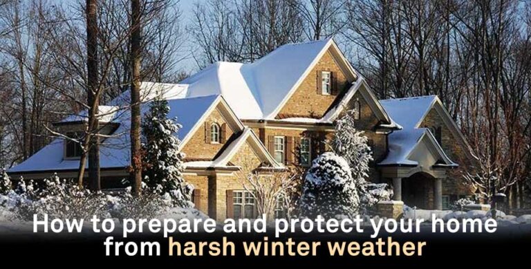 protect your home from harsh winter weather