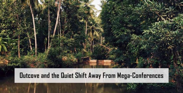 Outcove and the Quiet Shift Away From Mega-Conferences