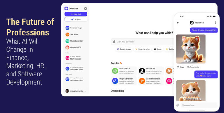 The Future of Professions: What AI Will Change in Finance, Marketing, HR, and Software Development