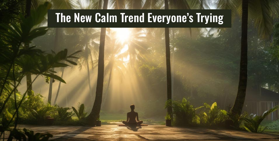 The New Calm Trend Everyone’s Trying