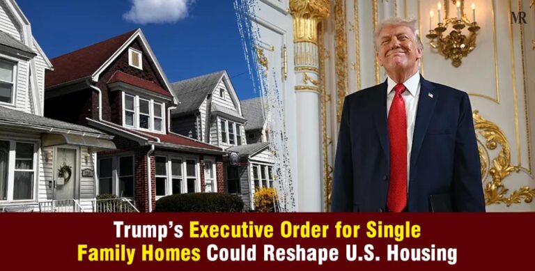 Executive Order for Single Family Homes