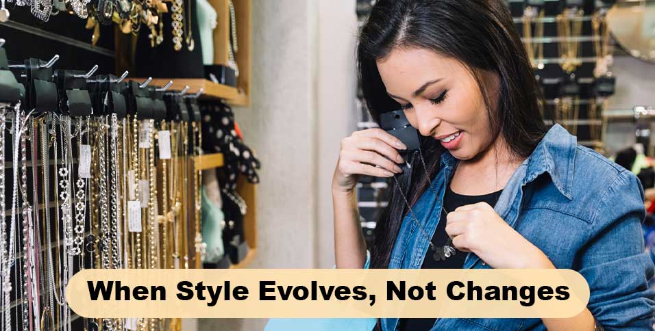 When Style Evolves, Not Changes