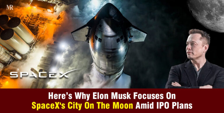 SpaceX city on the moon