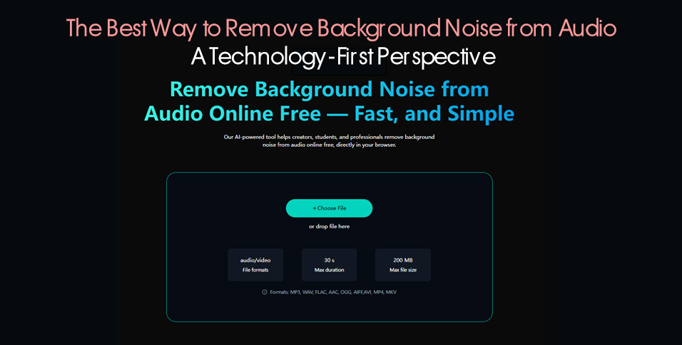 Remove Background Noise