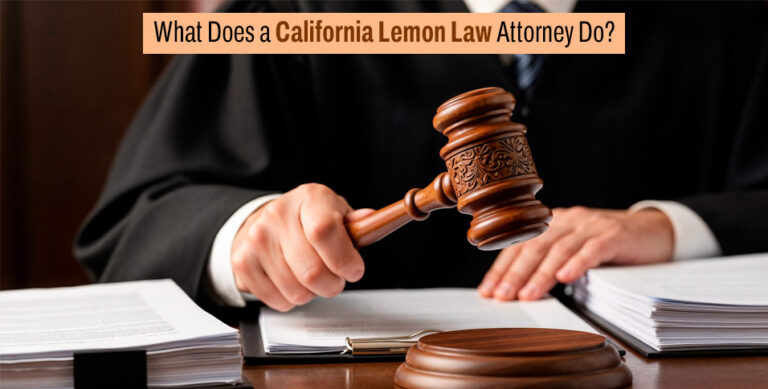 California Lemon Law Attorney