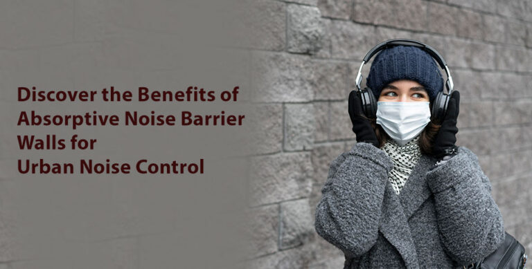 Absorptive Noise Barrier Walls
