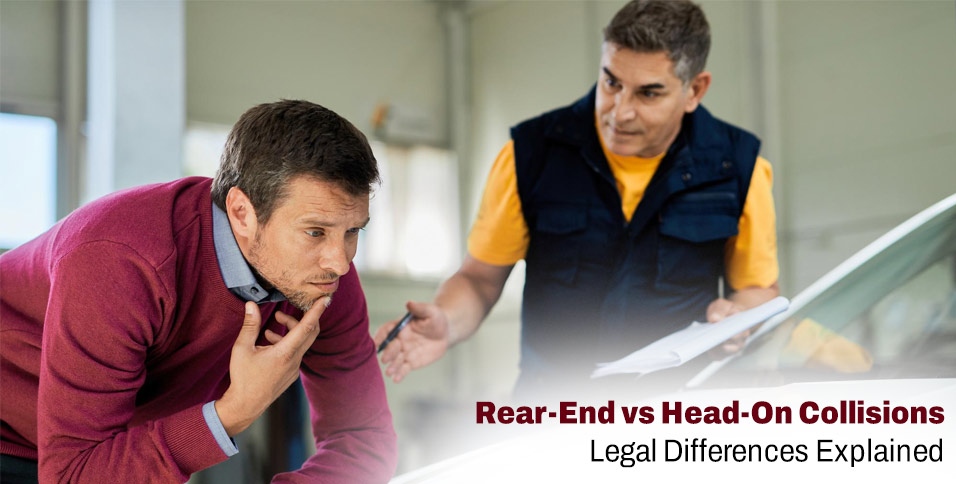 Rear-End vs Head-On Collisions