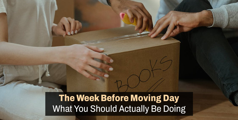 The Week Before Moving Day: What You Should Actually Be Doing