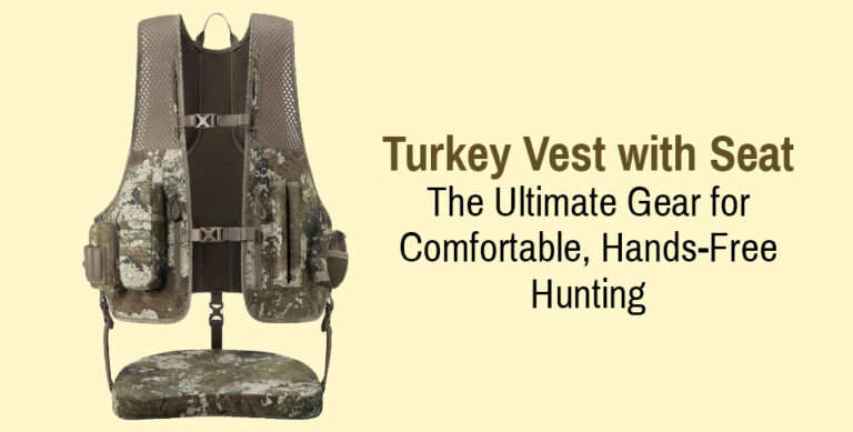 Turkey Vest with Seat: The Ultimate Gear for Comfortable, Hands-Free Hunting