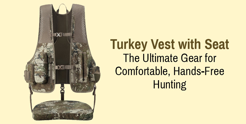Turkey Vest with Seat: The Ultimate Gear for Comfortable, Hands-Free Hunting