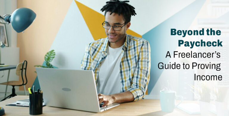 freelancer proving income